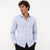 Banana Republic Men's Light Blue Grid-Check Dress Shirt | Banana Republic in Lebanon