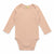 Cloud Island Baby Girl's Dusty Rose Ribbed Long Sleeves Bodysuit | Cloud Island In Lebanon