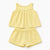 Cloud Island Baby Girl's Yellow 2pc T-Shirt & Biker Shorts Set |Cloud Island in Lebanon