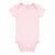 Carter's Baby Girl's Pink lined White Short Sleeve Bodysuit | Carter's in Lebanon