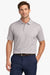 Hickey Freeman Men’s Light Grey Printed Polo Neck T-Shirt | Hickey Freeman In Lebanon