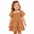 Cat & Jack Girl's Brown Rustic Plaid Dress | Cat & Jack In Lebanon