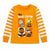 Peanuts Baby Boy Orange The Boo Crew Halloween Pajama Blouse | Peanuts in Lebanon