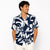 Jack & Jones Men’s Navy Blue & White Floral Short-Sleeve Shirt | Jack & Jones in Lebanon