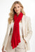 Jenni Women's Red Jersey Wrap Scarf | Jenni in Lebanon