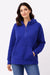 Id Idology Women's Blue Activewear Lace up Hoodie | Id Idology in Lebanon