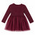 Cat & Jack Baby Girl's Burgundy Long Sleeve Sparkle Ribbed Tulle Dress |Cat & Jack in Lebanon