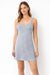Hippie Rose Women's Multicolor Striped Knit Mini Tank Dress | Hippie Rose In Lebanon