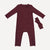 Cloud Island Baby Girl's Burgundy 2pc Headband & Jacquard Checkered Overall |Cloud Island in Lebanon