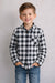 Terranova Boy's Black & White Crow Bar Shirts| Terranova in Lebanon