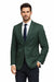 Celio Men's Olive Green Extra Slim Stretch Blazer|Celio In Lebanon