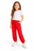 Ativo Girl's Red Ruched Legging | Ativo in Lebanon