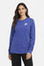 Nike Women's Blue Sportswear Club Cotton Long-Sleeve Blouse | Nike In Lebanon