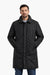 Celio Men's Black Waterproof Long Puffer Jacket|Celio In Lebanon