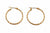 Charter Club Women's Gold-Tone Thin Skinny Hoop Earrings | Charter Club In Lebanon