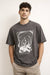 Mode of One Men's Grey With Graphic Printed T-Shirt |Mode of One in Lebanon