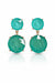 On 34th Women's Gold-Tone Stone Double Drop Earrings | On 34th in Lebanon