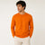 K Town Men's Orange Basic Sweater |K Townin Lebanon