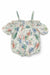 Ativo Girl's Multicolor Floral Printed Cold Shoulder Crop Top | Ativo In Lebanon