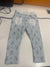 Zara Baby Girl's Light Blue Floral Button Front Leggings | Zara In Lebanon