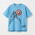 Zara Boy's Blue Captain America Graphic T-Shirt | Zara In Lebanon