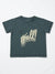 Zara Baby Boy's Dark Grey "Hey Y'all" Embroidery T-Shirt | Zara In Lebanon
