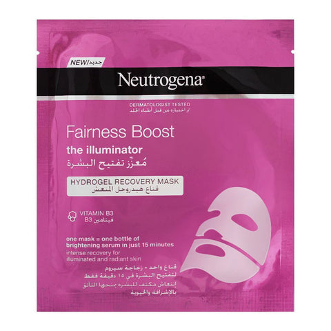 Neutrogena Fairness Boost The Illuminator Hydro Gel Recovery Face Mask 30ml