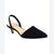 Bella Vita Women's Black Sarah Slingback Heels