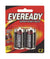 Eveready Super Heavy Batteries Duty C (2Pack)