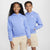 Nike Unisex Kids Blue Club Fleece Pullover Hoodie