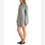Steve Madden Women's Grey Abbie Sweater Dress