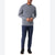 Bass Outdoor Men's Dusty Blue Raglan Basic Blouse