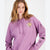 Rebellious One Women's Purple Celestial Graphic Hoodie