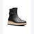 Clarks Women's Black Leather Zylah Rose Ankle Boots