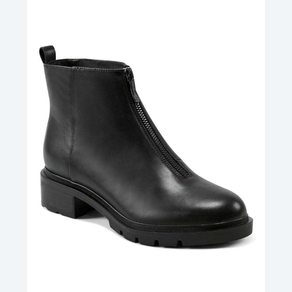 Easy Spirit Women's Black Vasso Eflex Almond Toe Casual Boots