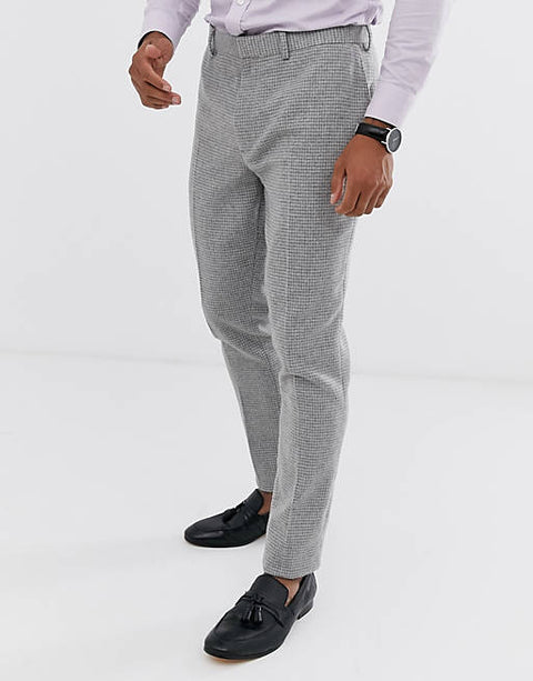 ASOS DESIGN  Men's Gray Trouser Suit  AMF828 (SP1)