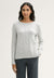 Tom Tailor Women's Grey Knitted Sweatshirt | Tom Tailor In Lebanon
