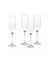 Godinger Meridian Flutes - Set of 4 | Godinger In Lebanon
