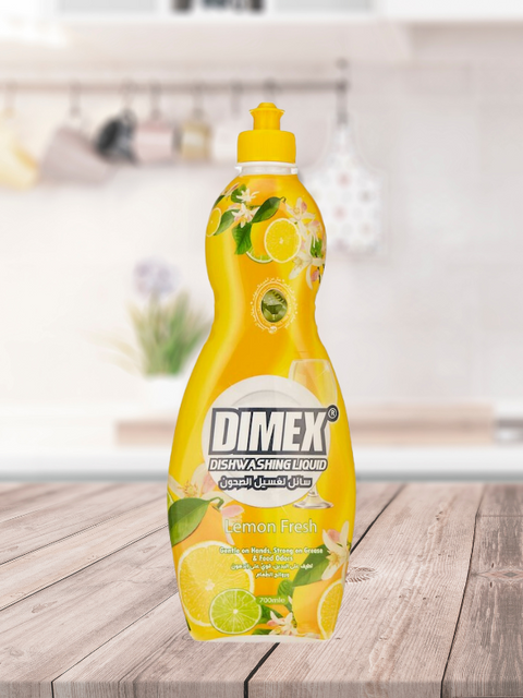 Dimex Dishwashing Liquid Lemon Fresh 700ml