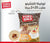 Tora Bika Cappuccino With Extra Choco Granule 20 + 2 Free Sachets 550g