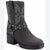 Sun + Stone Women's Dark Grey Norahh Moto Midshaft Boots