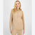 Anne Klein Women's Sand Mock-Neck Pullover Knit Sweater