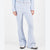 Grayson Threads, the Label Women's Light Blue Cozy Waffle Knit Foldover Waist Pants