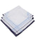 Club Room Men's White/Blue 3-Pc. Fashion-Border Handkerchief Set | Club Room In Lebanon
