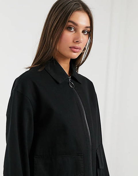 ASOS Design Women's Black Jacket 10232789 ANF200  (AN67)(zone 4)
