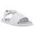 DKNY Girl's White Val Alexandria Sandals