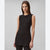 Calvin Klein Women's Black Sleeveless Tailored Blouse
