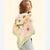 Flower Show Women's Multicolor Square Silk Scarf