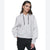 Karl Lagerfeld Paris Women's Off White Logo Drawstring Hoodie