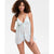 I.N.C. International Concepts Women's Light Green Chiffon Babydoll Chemise Lingerie
